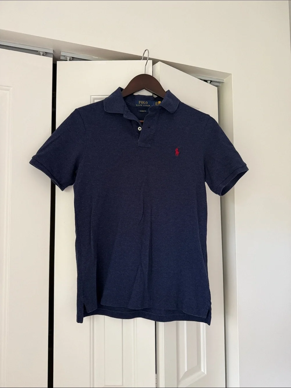 Polo by Ralph Lauren Navy Polo with Red Logo